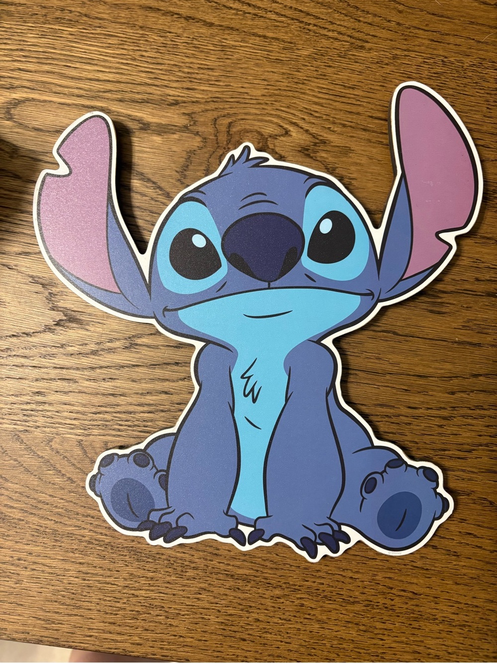 Stitch wood sign